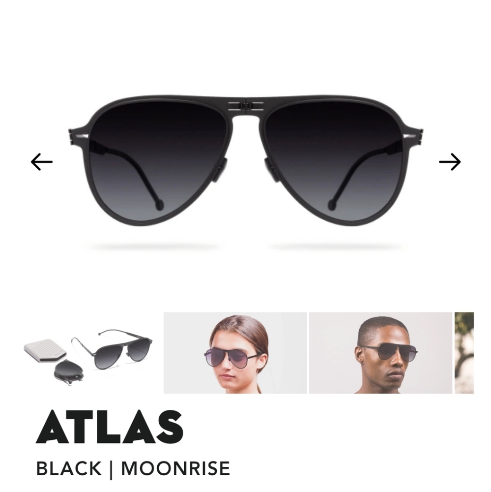 ROAV aviator foldable sunglasses